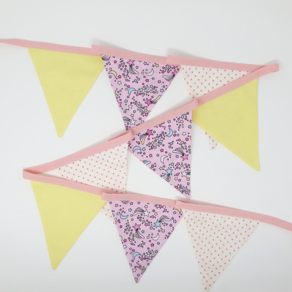 Shoot for the Stars Fabric Bunting - Shoot for the stars Bunting 1 scaled