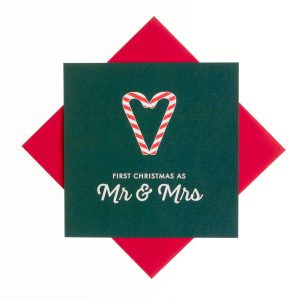 First Christmas as Mr & Mrs Card