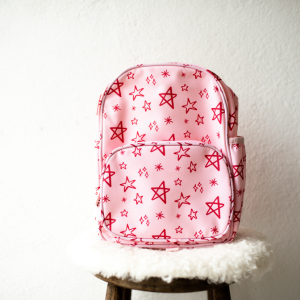 Kids Pink Star Backpack