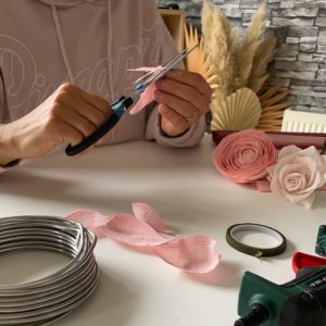 Crepe Paper Flower Group Class