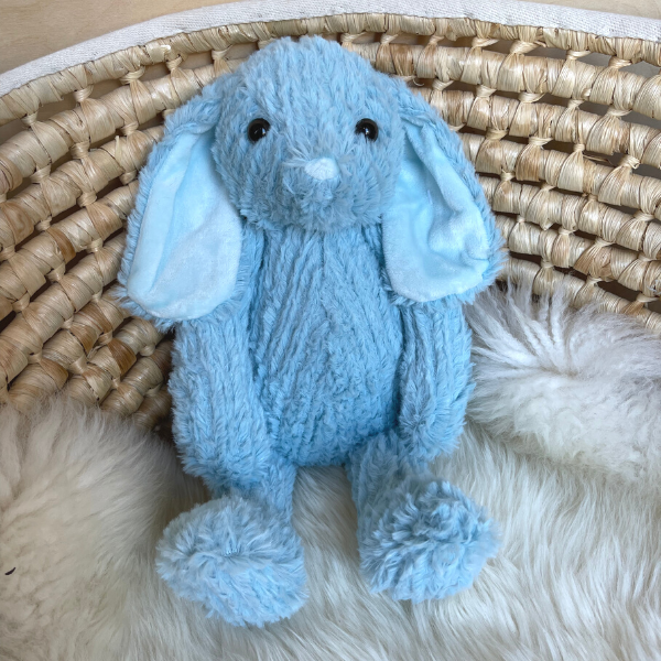 Personalised Blue Bunny Teddy