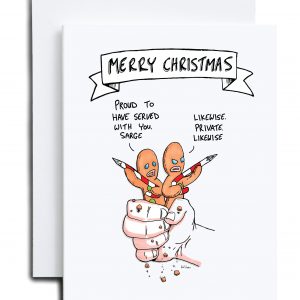 Christmas Card – Gingerbread Men