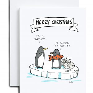 Christmas Card – Christmas Penguins