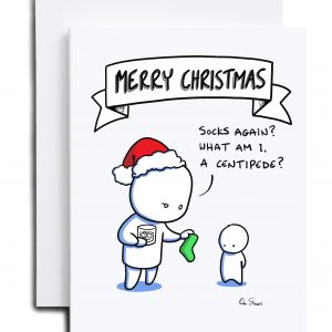 Christmas Card – Christmas Socks