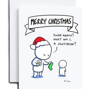 Christmas Card – Christmas Socks