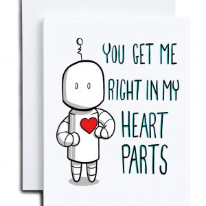 Heart Parts Card