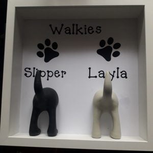 Personalised Dog Tail Leash Hanger