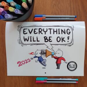 2022 Calendar - Everything Will Be Ok!