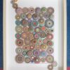 Framed Abstract Quilled Circles 8