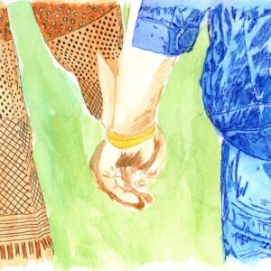 Holding Hands - Print