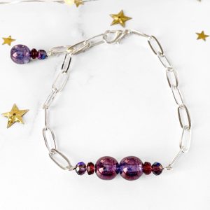 Lustre Purple Bracelet