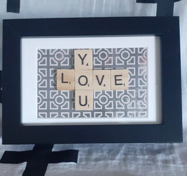 Scrabble Love You Mini Frame - 20220113 111252
