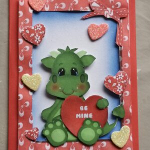 Dragon Valentines Day Card