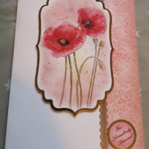 Red Poppy Card