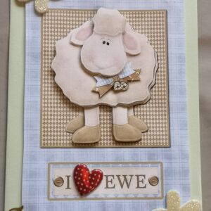 I Love Ewe Valentines Day Card