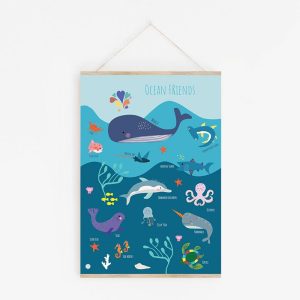 Ocean Friends Print
