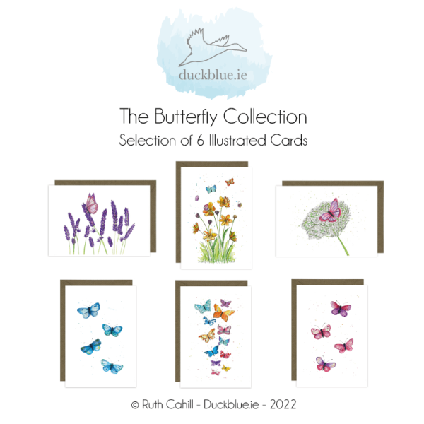 Butterfly Cards 6 Pack