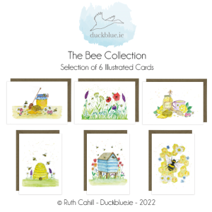 Bee Cards 6 Pack