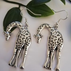Large Giraffe Earrings