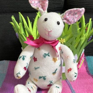 Rabbit Sock Toy - Blossom Bunny