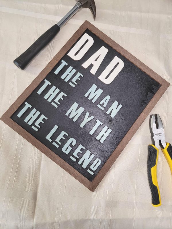 Father's Day Dad Sign