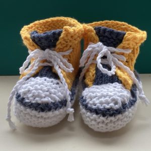 Baby Sneaker Booties