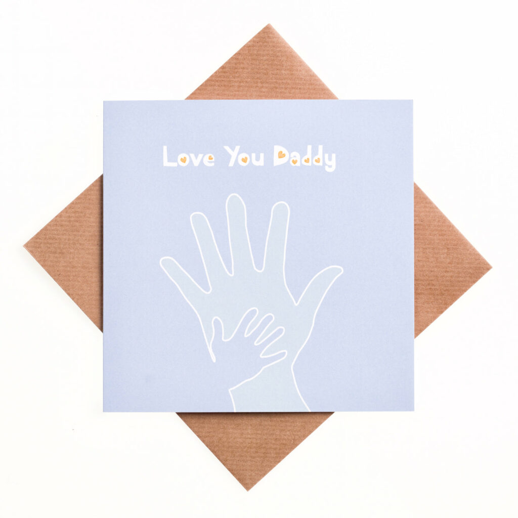 Love You Daddy Card