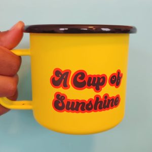 A Cup of Sunshine | 12oz Enamel Mug