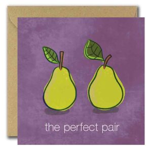 The perfect pear (Couple Card)