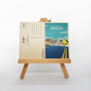 Greetings From Doolin - Wooden Postcard