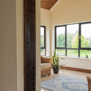 Mom & Dad Family Measuring Height Wooden Ruler