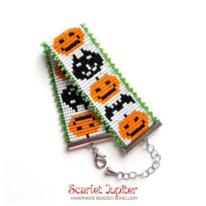 Halloween Handwoven Bracelet