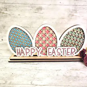 Easter Egg Decor Sign