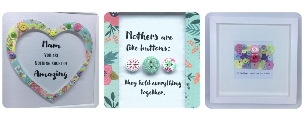 Mother's Day button gifts