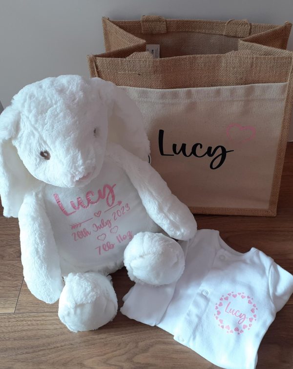 Personalised New Baby Gift Set